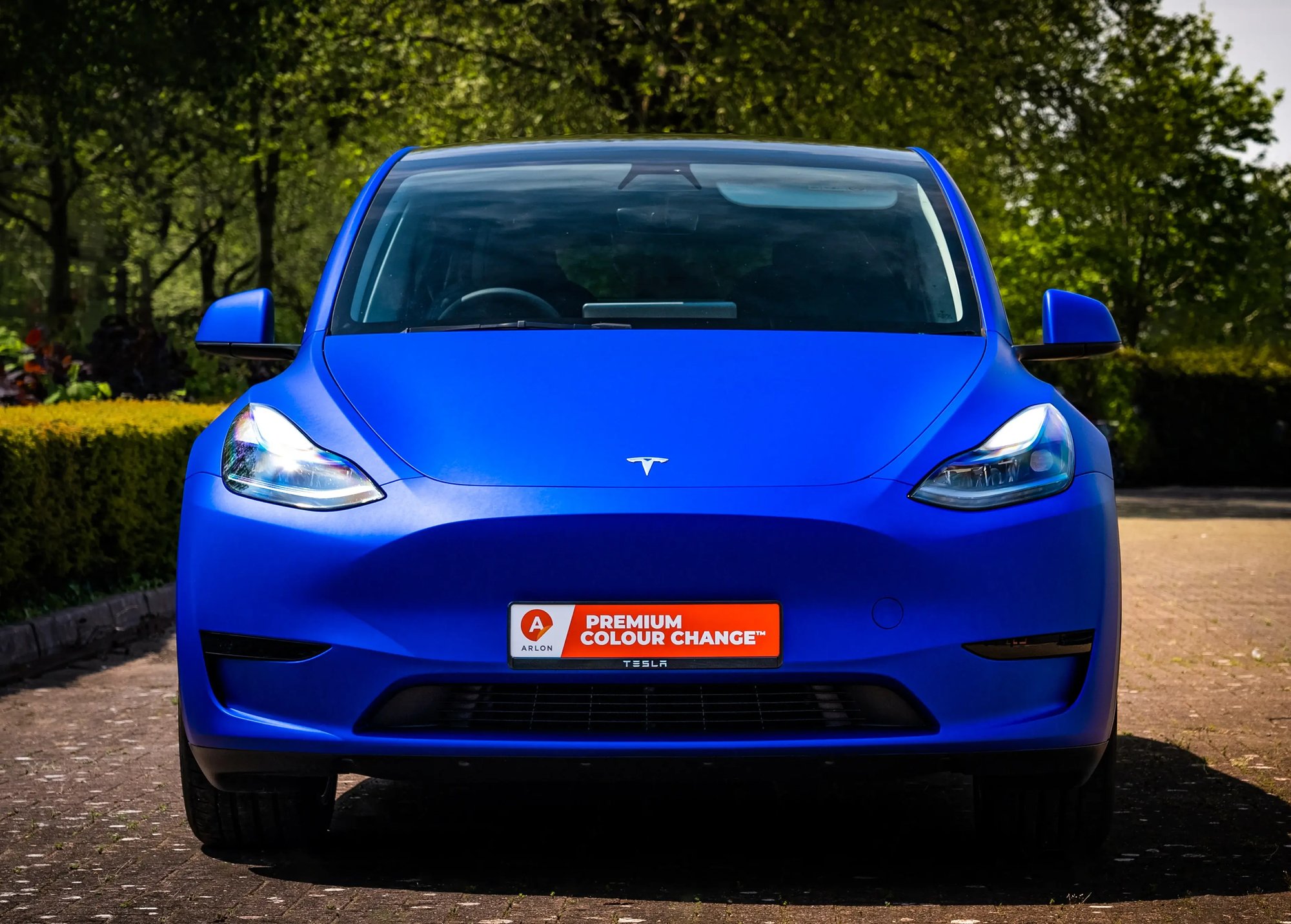 07 PCC - Matte Bery Blue Aluminium - Tesla