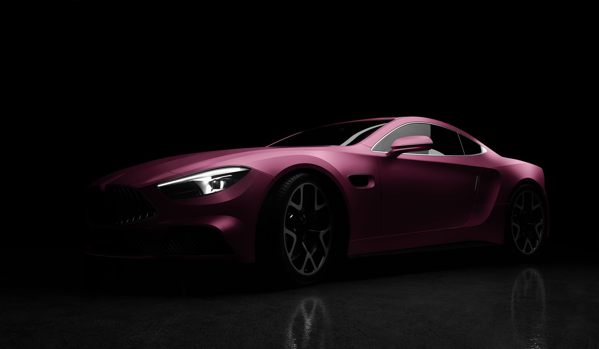 424 Gloss Black Rose Metallic - PCC Sports Car