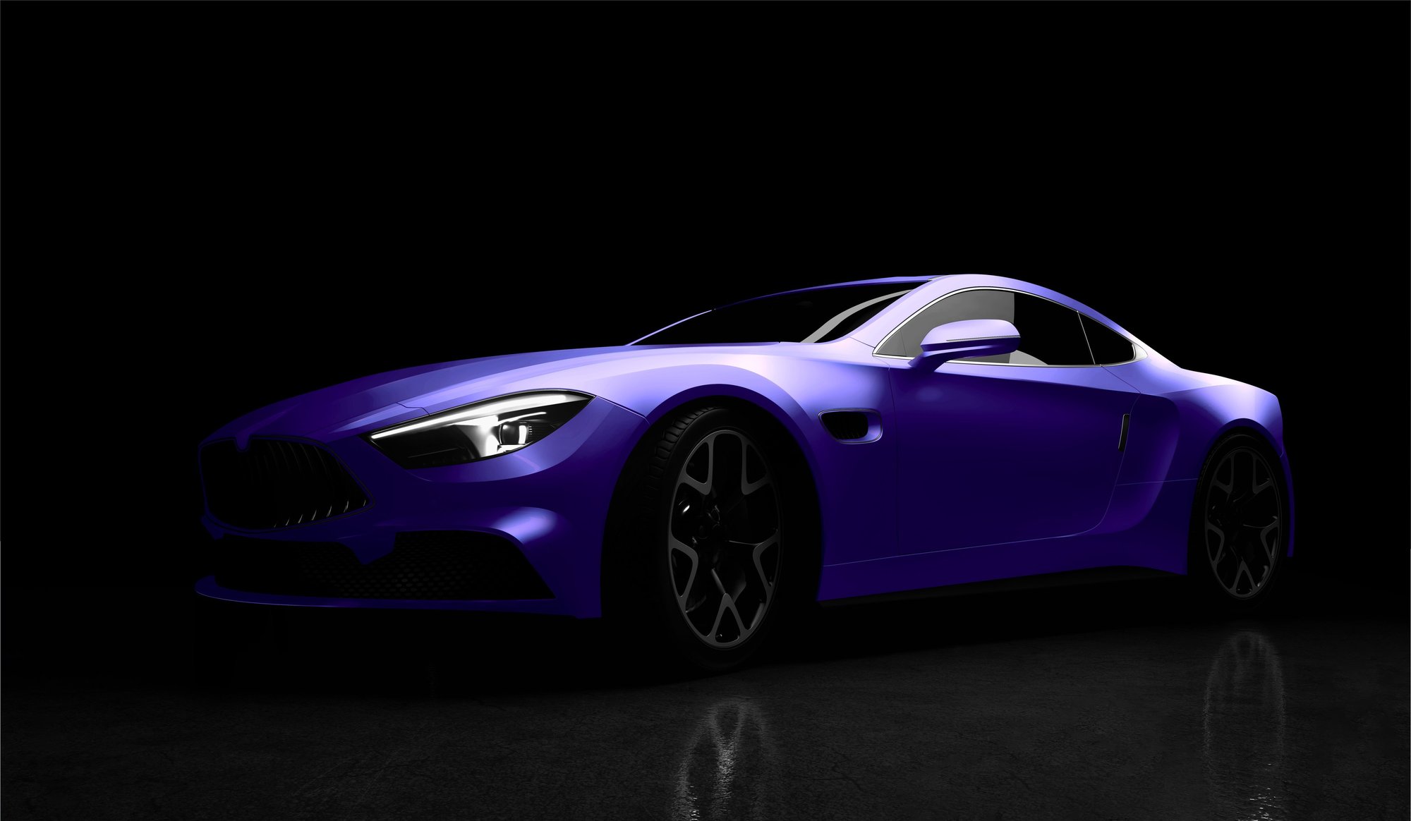 Arlon PCC - Sports Car - 414 Gloss Berry Blue - HR