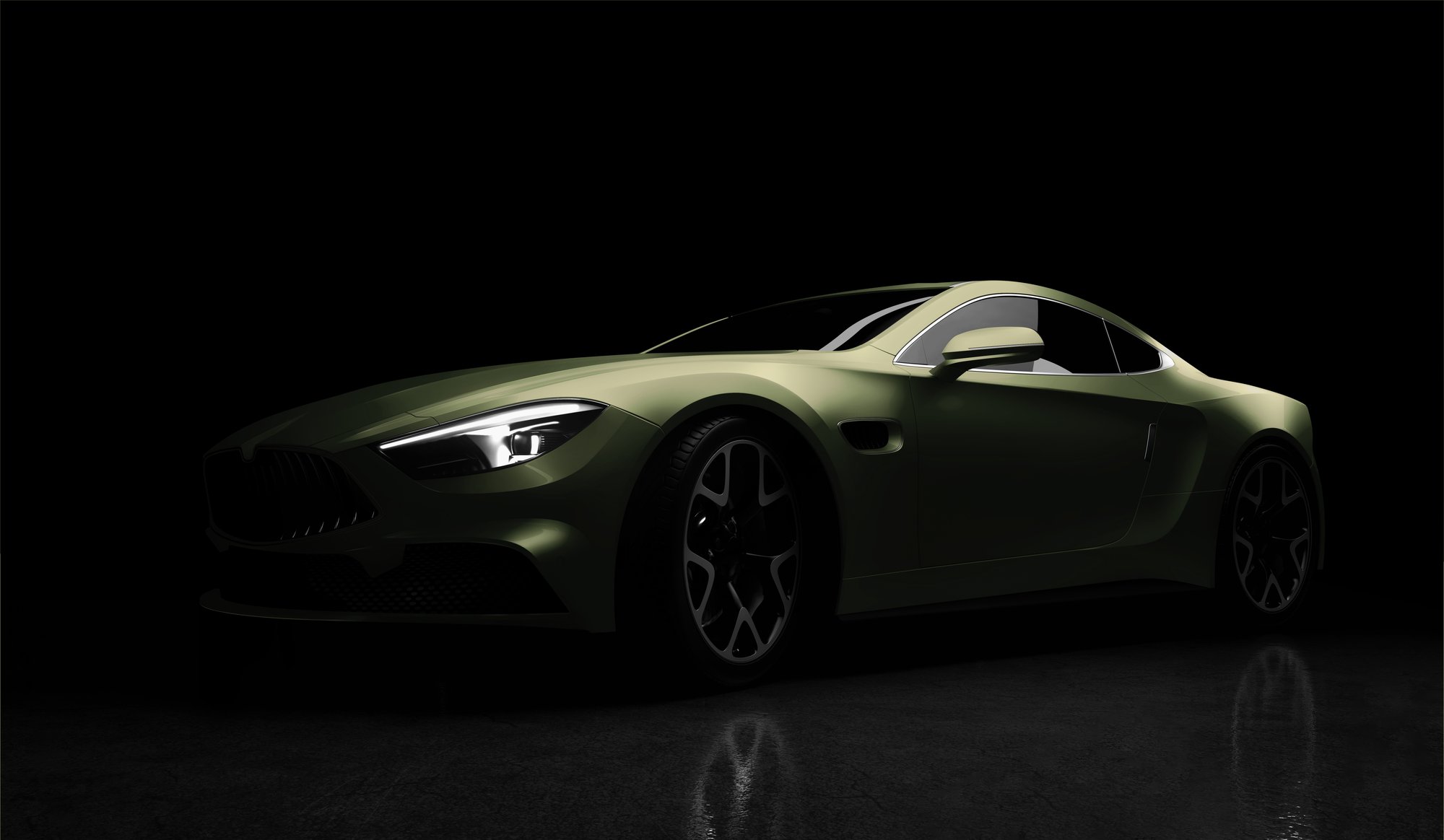 Arlon PCC - Sports Car - 415 Gloss Khaki Green - HR
