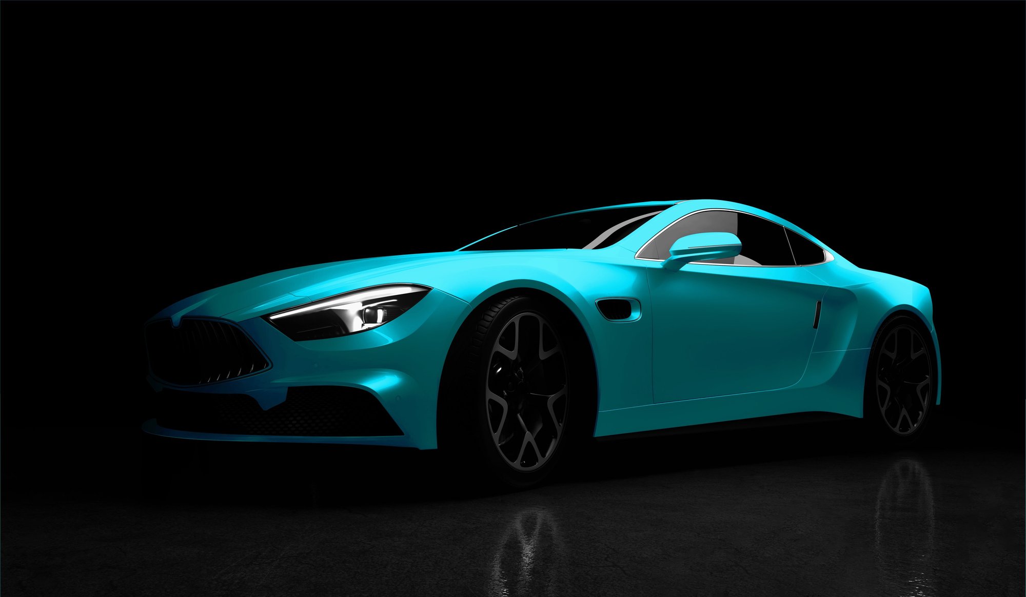 Arlon PCC - Sports Car - 419 Gloss Light Blue - HR