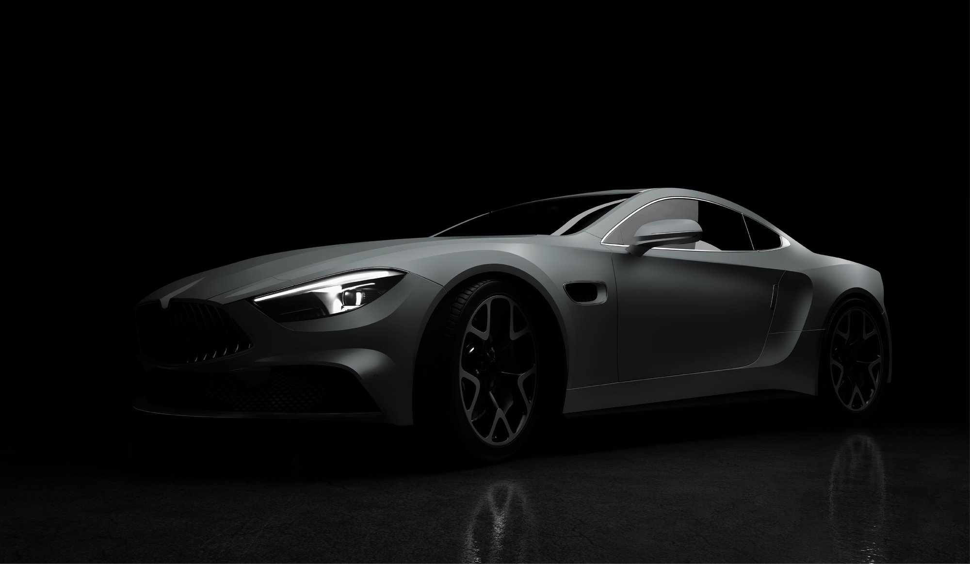 Samller - Arlon - PCC - Sports Car - Matte Grey - 505