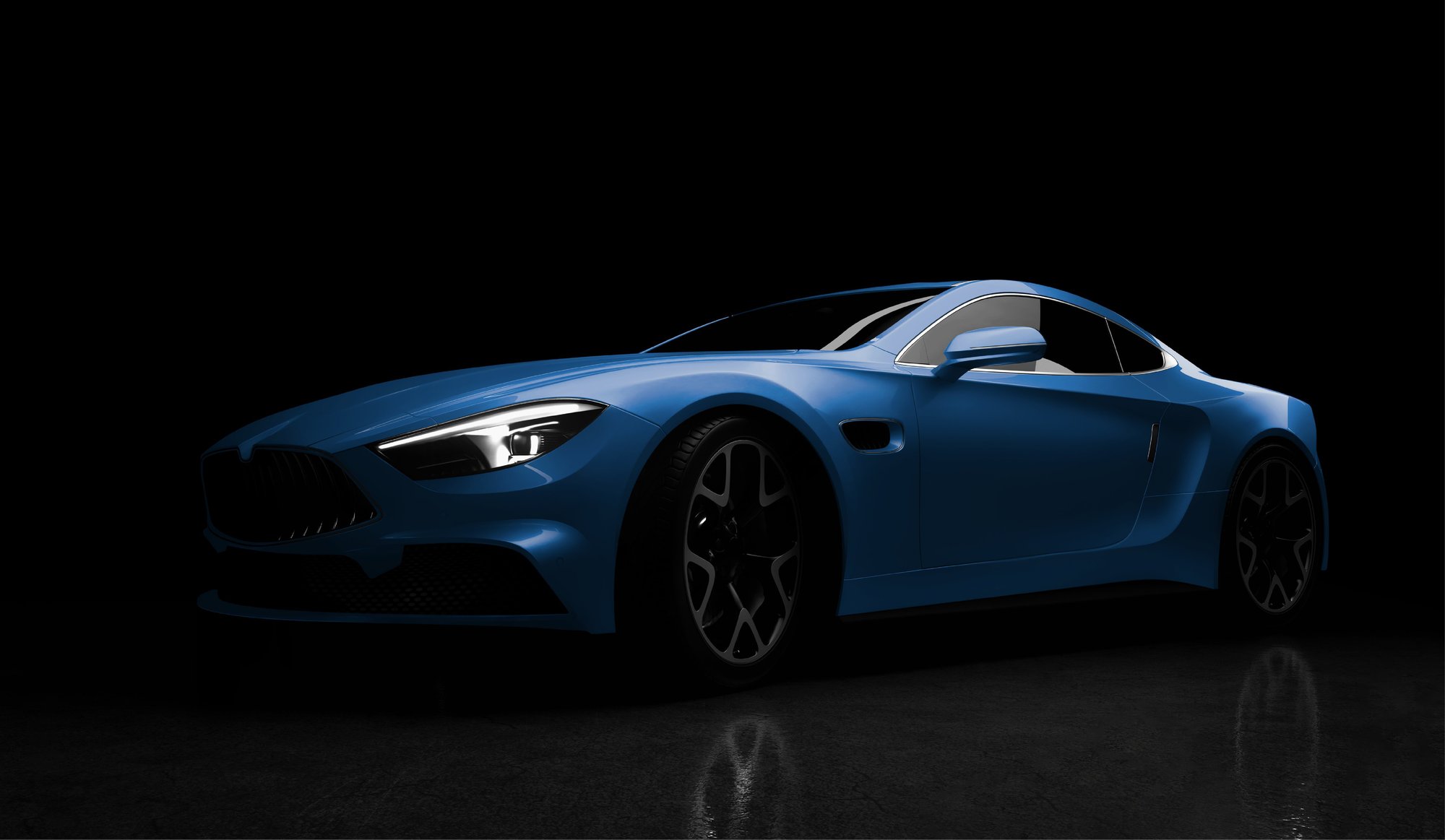 Smaller - Arlon - PCC - Sports Car - Gloss Blue Grey - 408