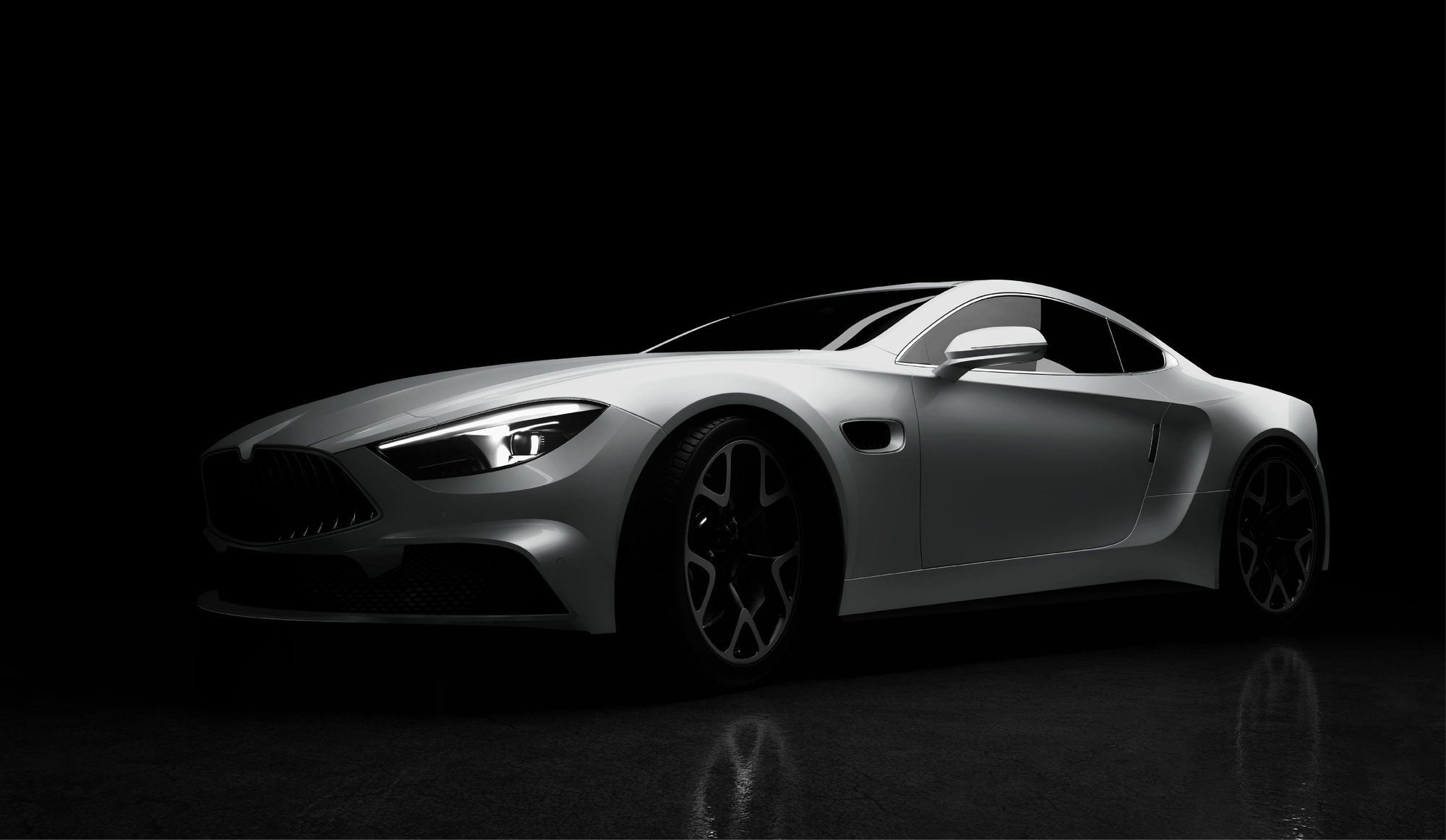 Smaller - Arlon - PCC - Sports Car - Gloss Light Grey - 412