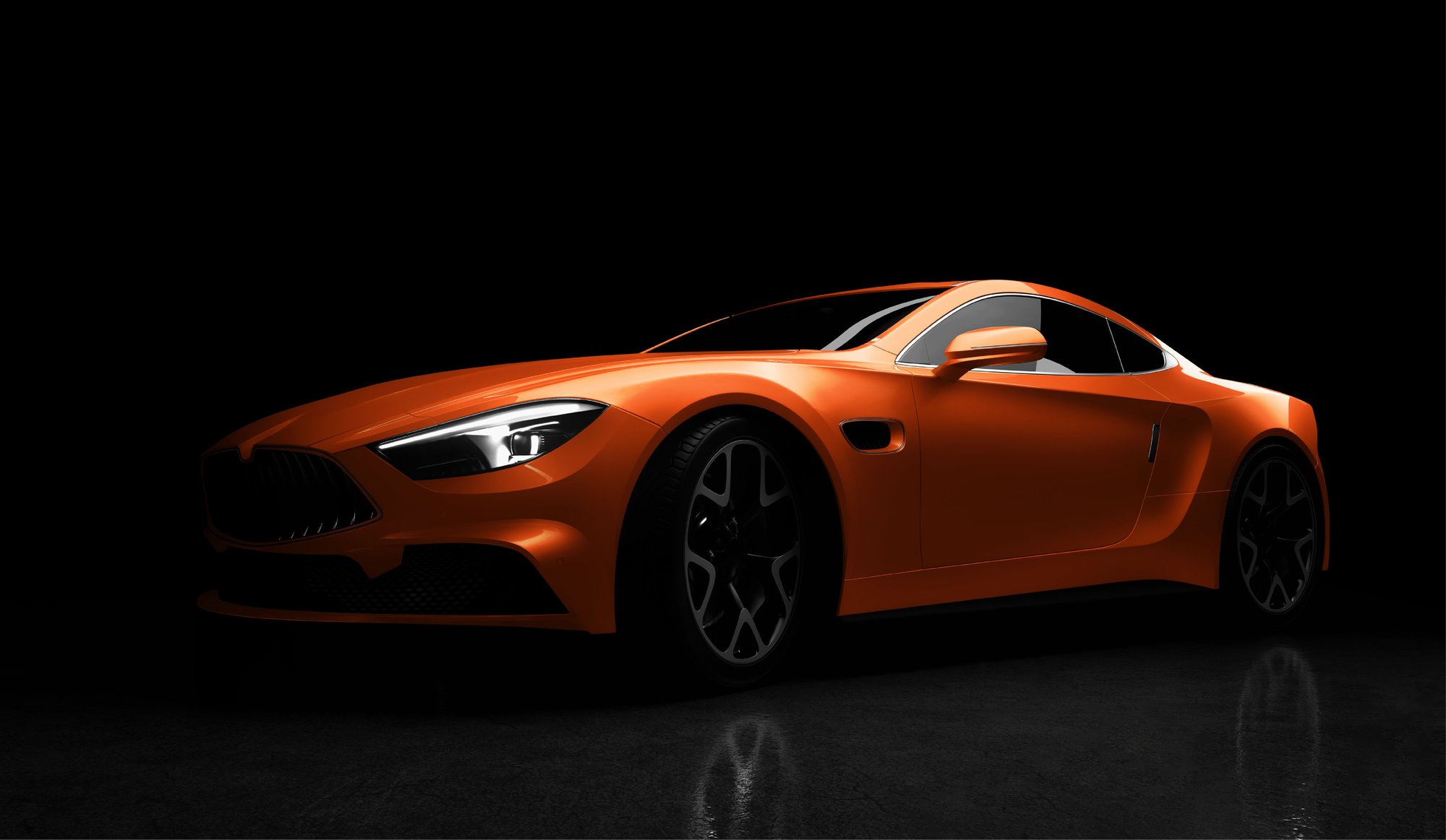 Smaller - Arlon - PCC - Sports Car - Gloss Orange - 406