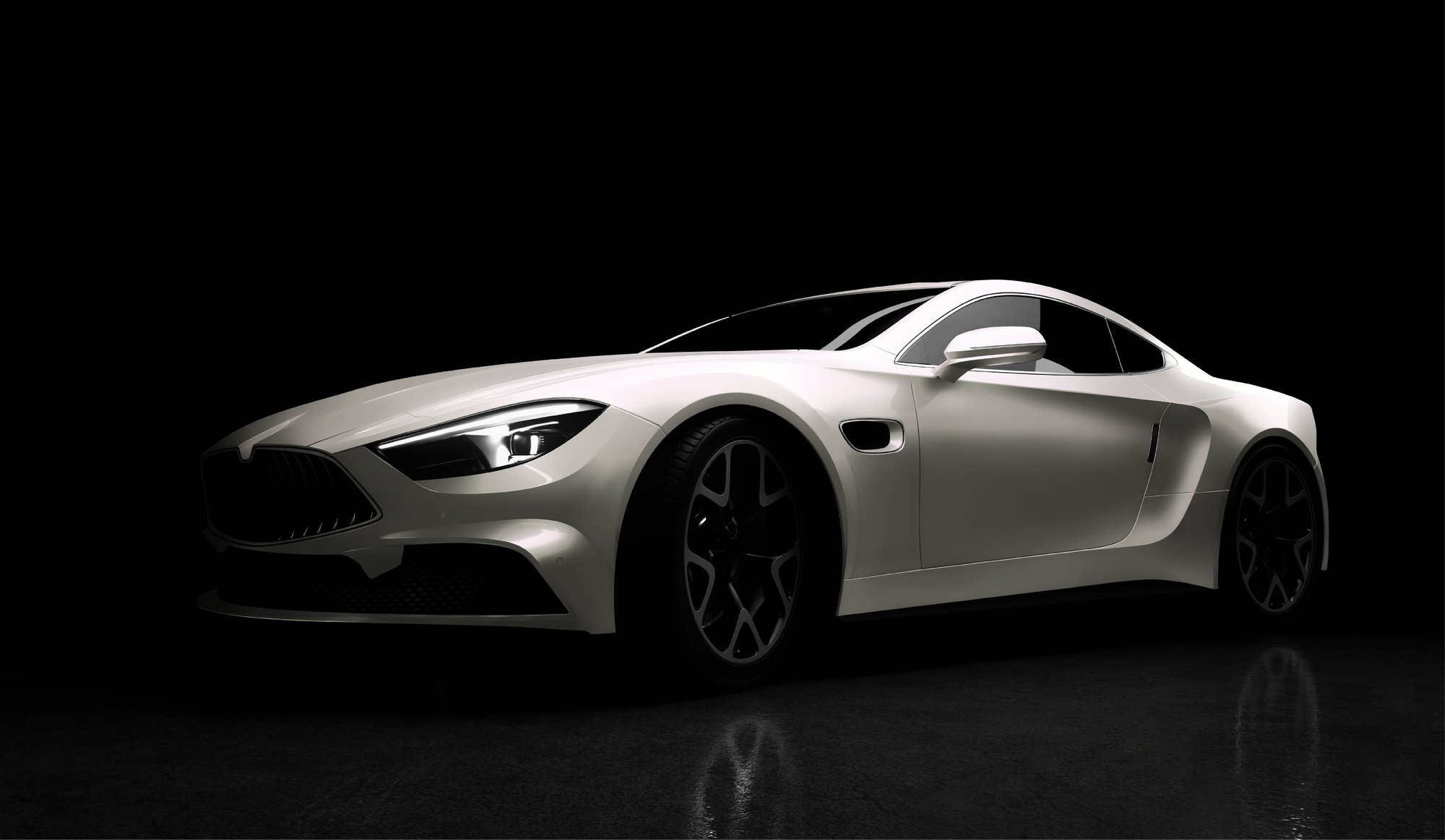 Smaller - Arlon - PCC - Sports Car - Gloss Pearl White - 405