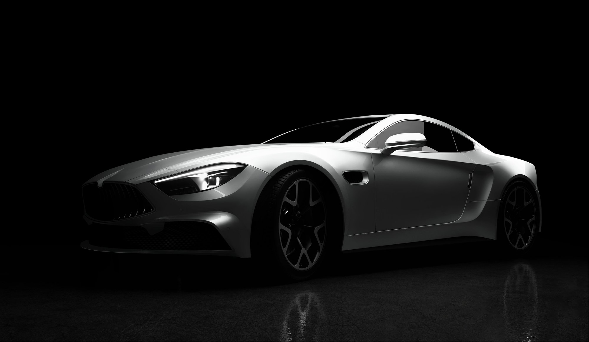 Smaller - Arlon - PCC - Sports Car - Gloss Silver Metallic - 411