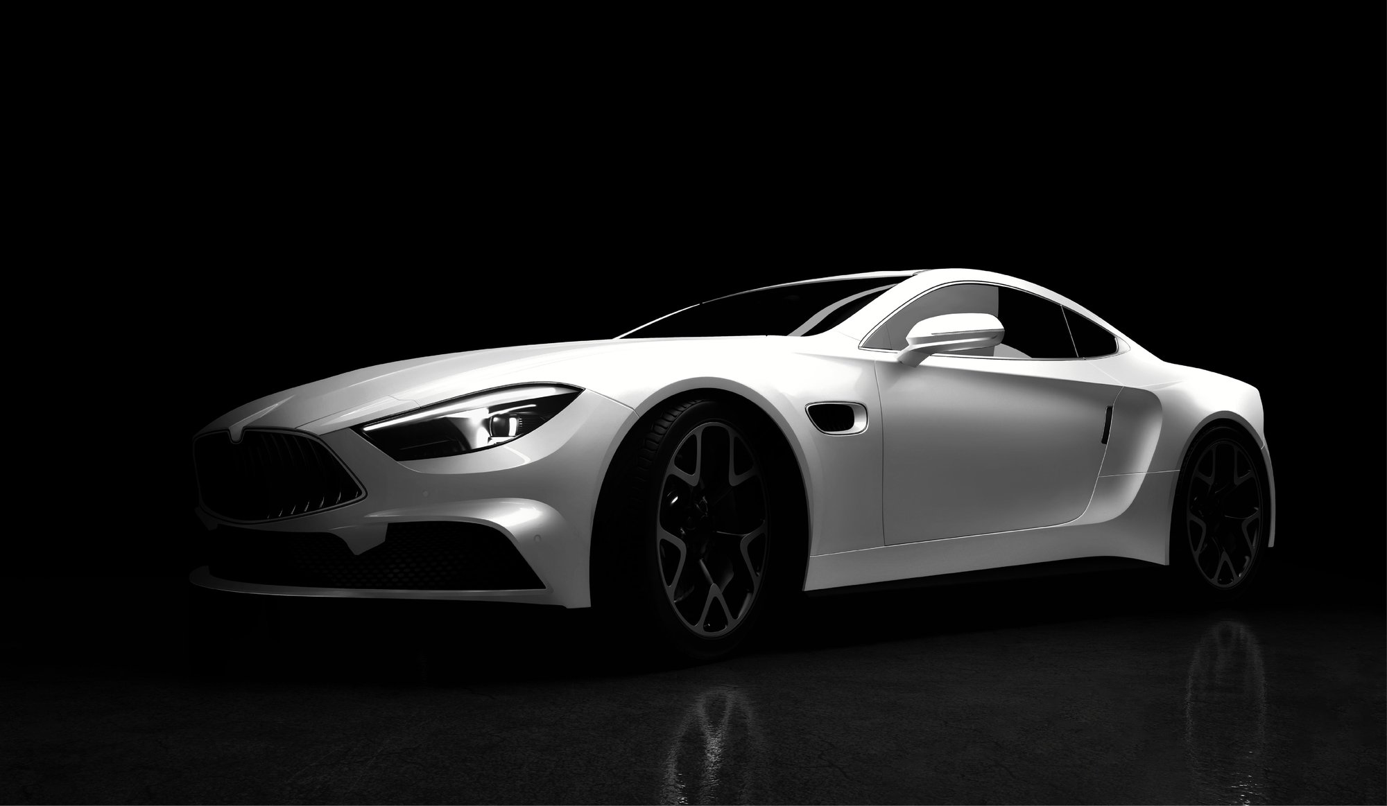 Smaller - Arlon - PCC - Sports Car - Gloss White - 402