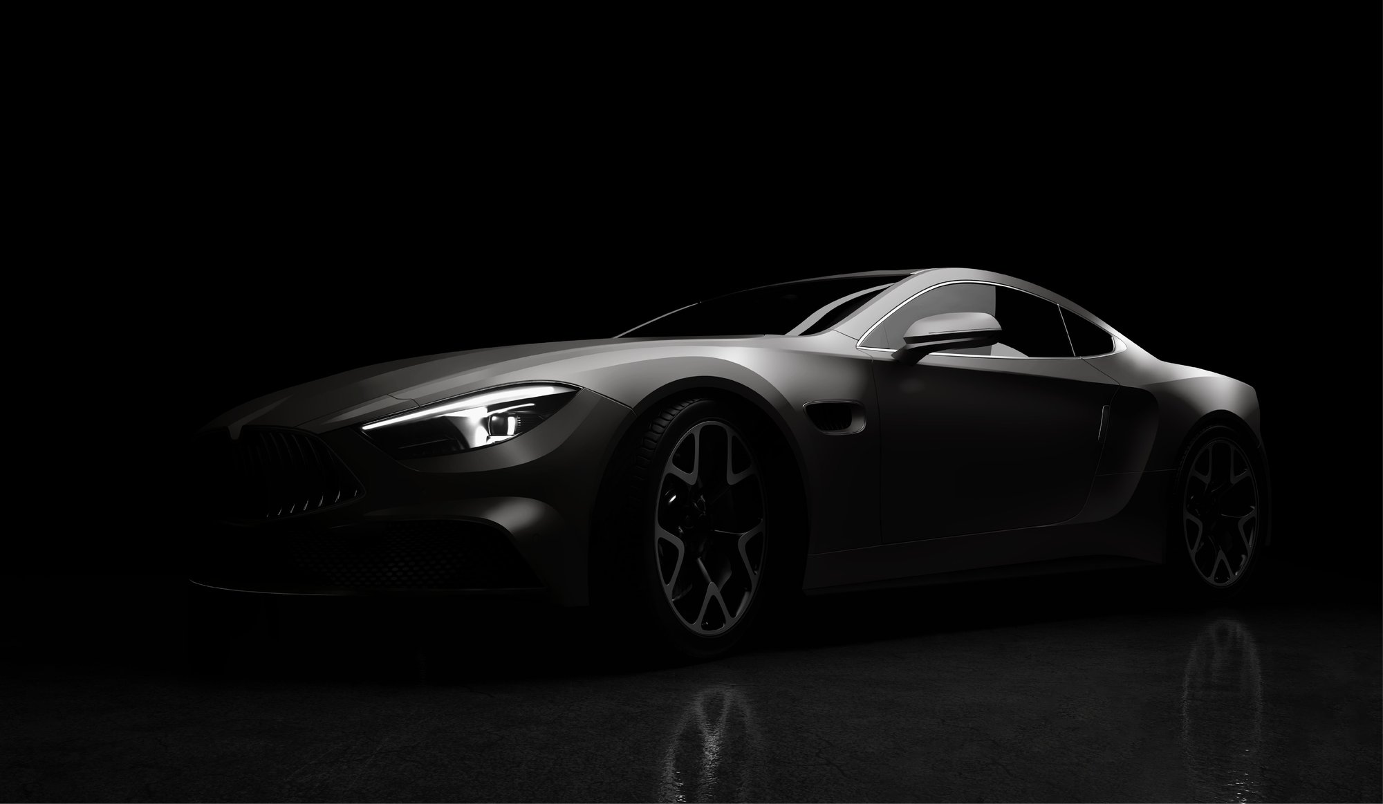Smaller - Arlon - PCC - Sports Car - Satin Charcoal Metallic - 454