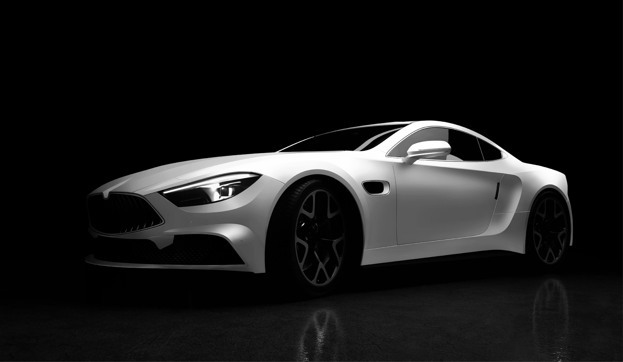 Smaller - Arlon - PCC - Sports Car - Satin White - 452