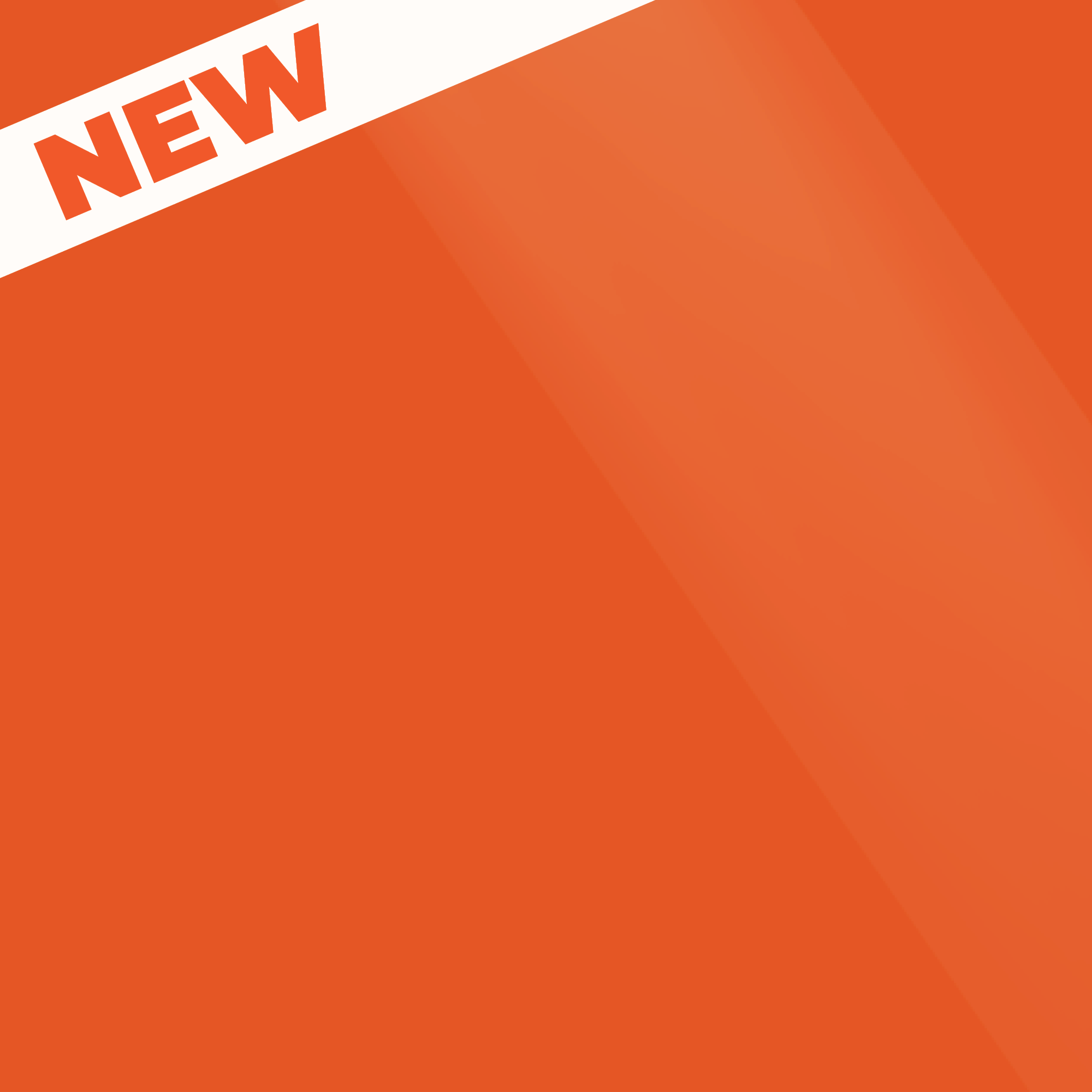 PCC NEW - Square - Gloss Orange