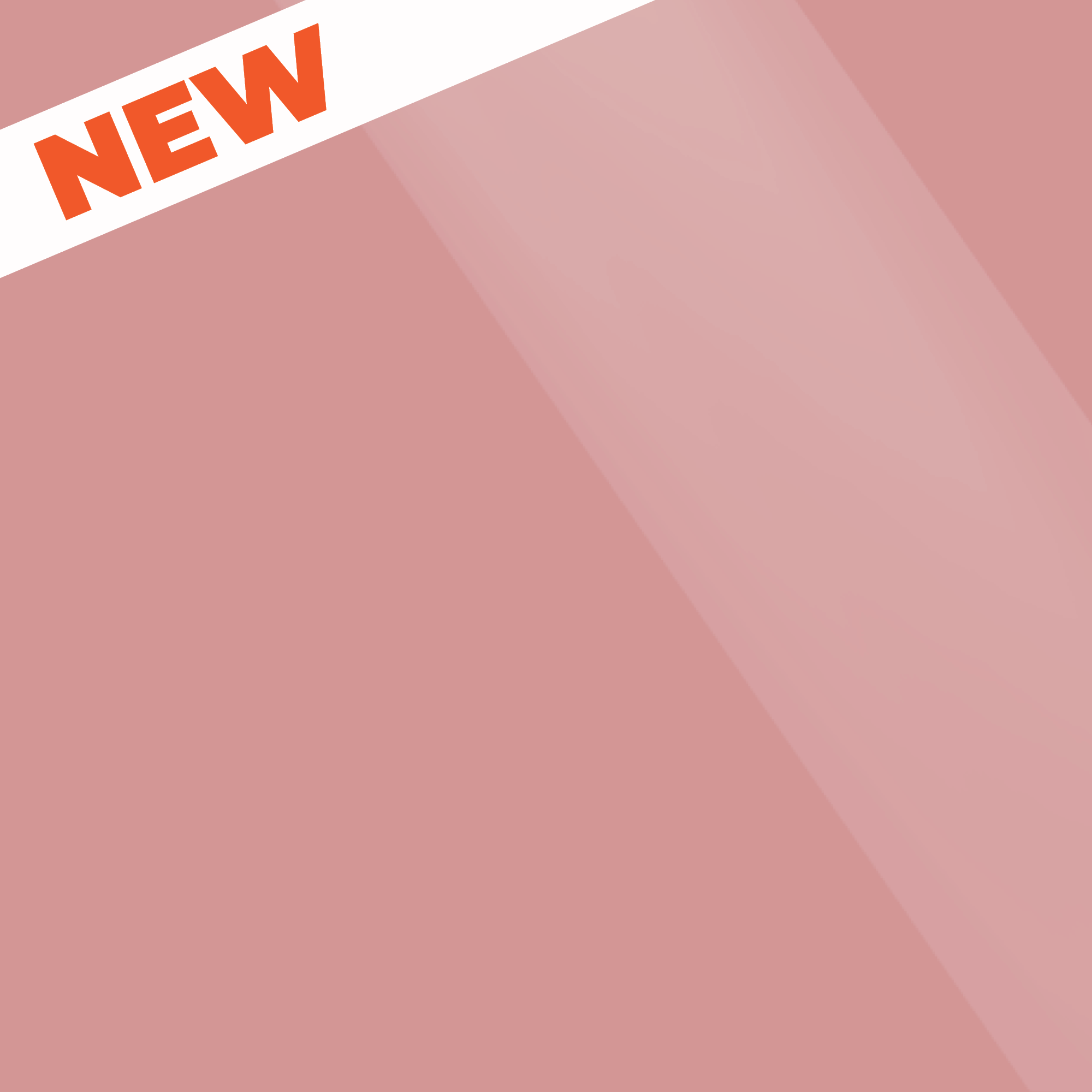 Satin Paradise Pink Metallic Square Colours - Labeled NEW 20248
