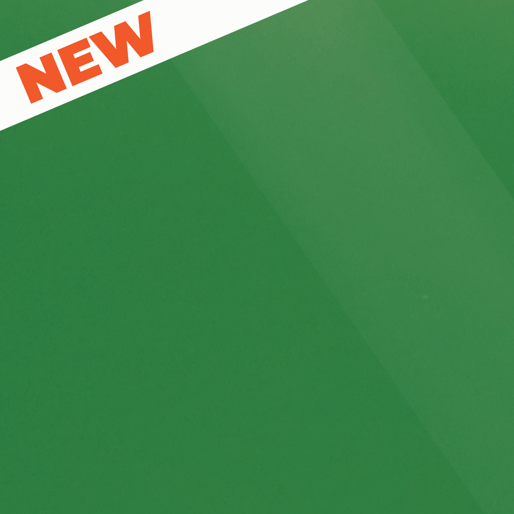Satin Scream Green Metallic Square Colours - Labeled NEW 20246
